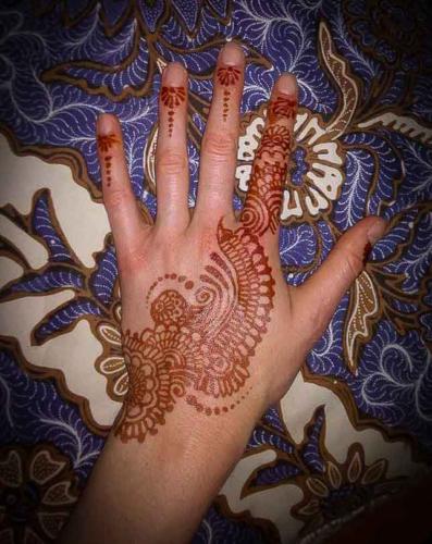 Eastern Indian Style Hand Design